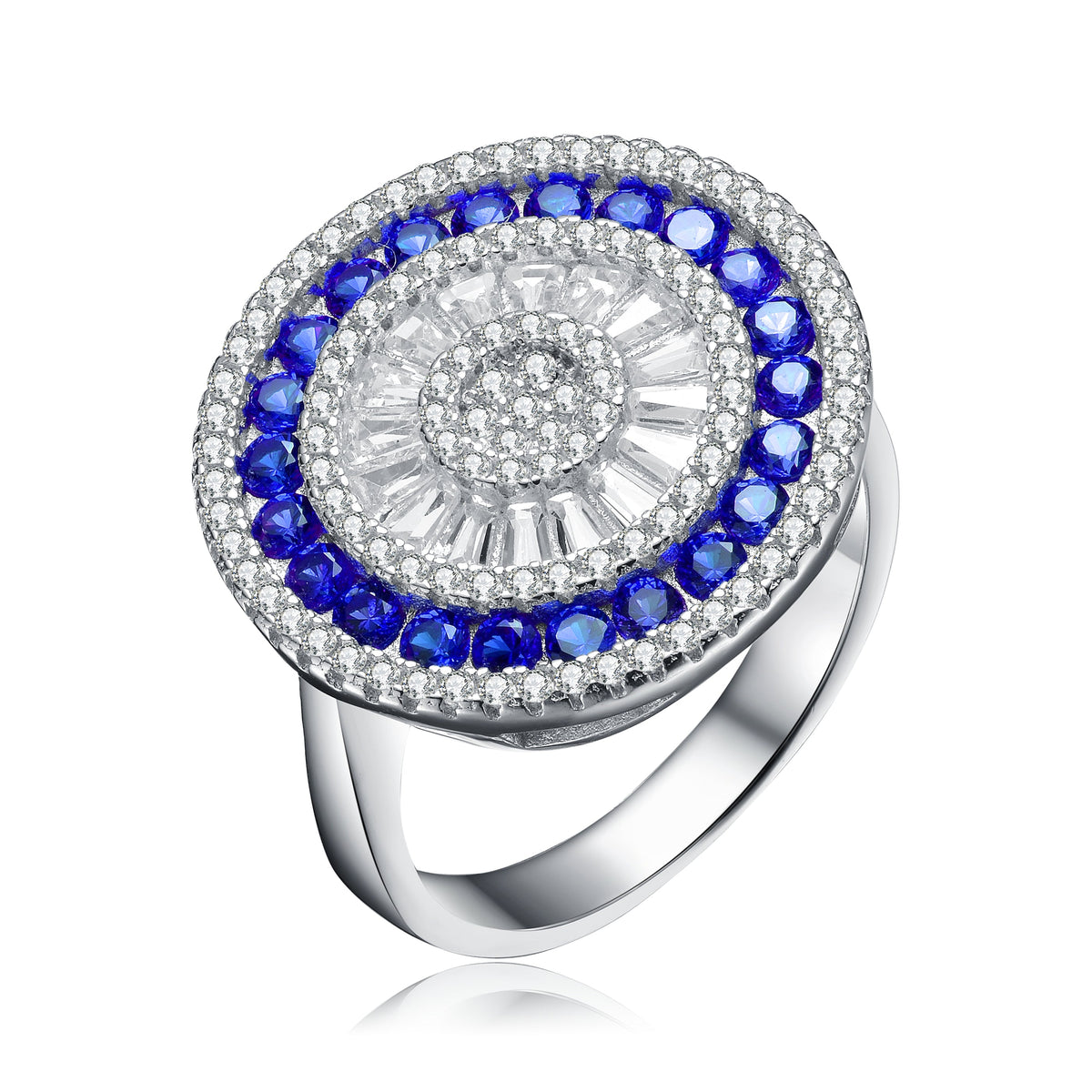 Melanie Cocktail Halo Ring