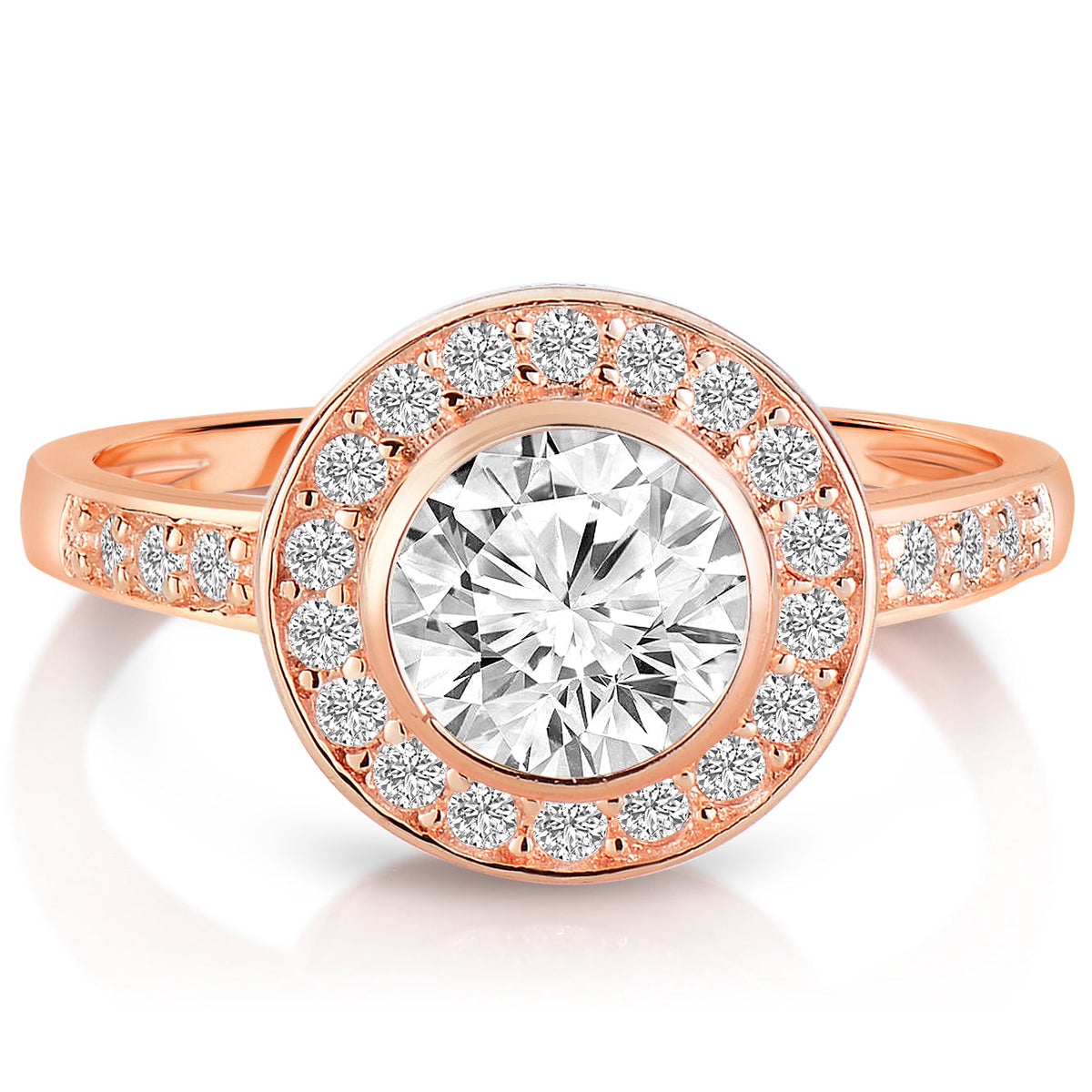 Marie Chunky Solitaire Engagement Ring