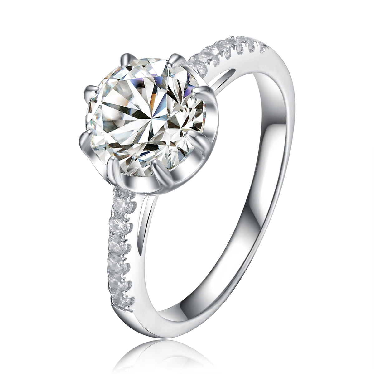 Manon Classic Solitaire Ring