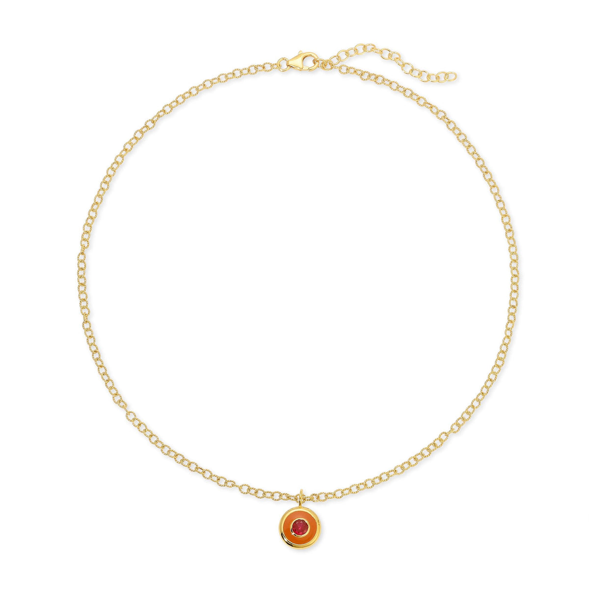 Reversible Coin Necklace