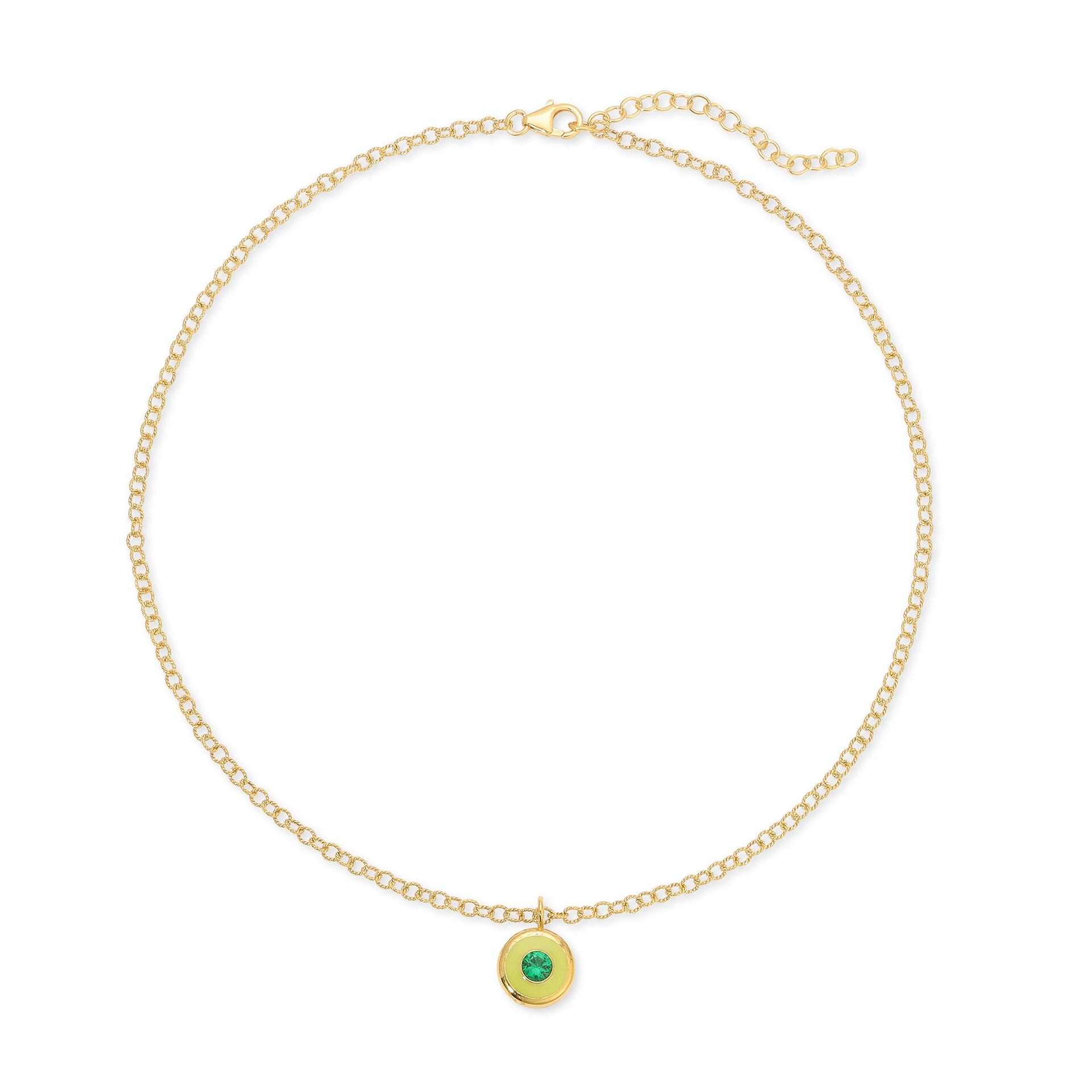 Reversible Coin Necklace