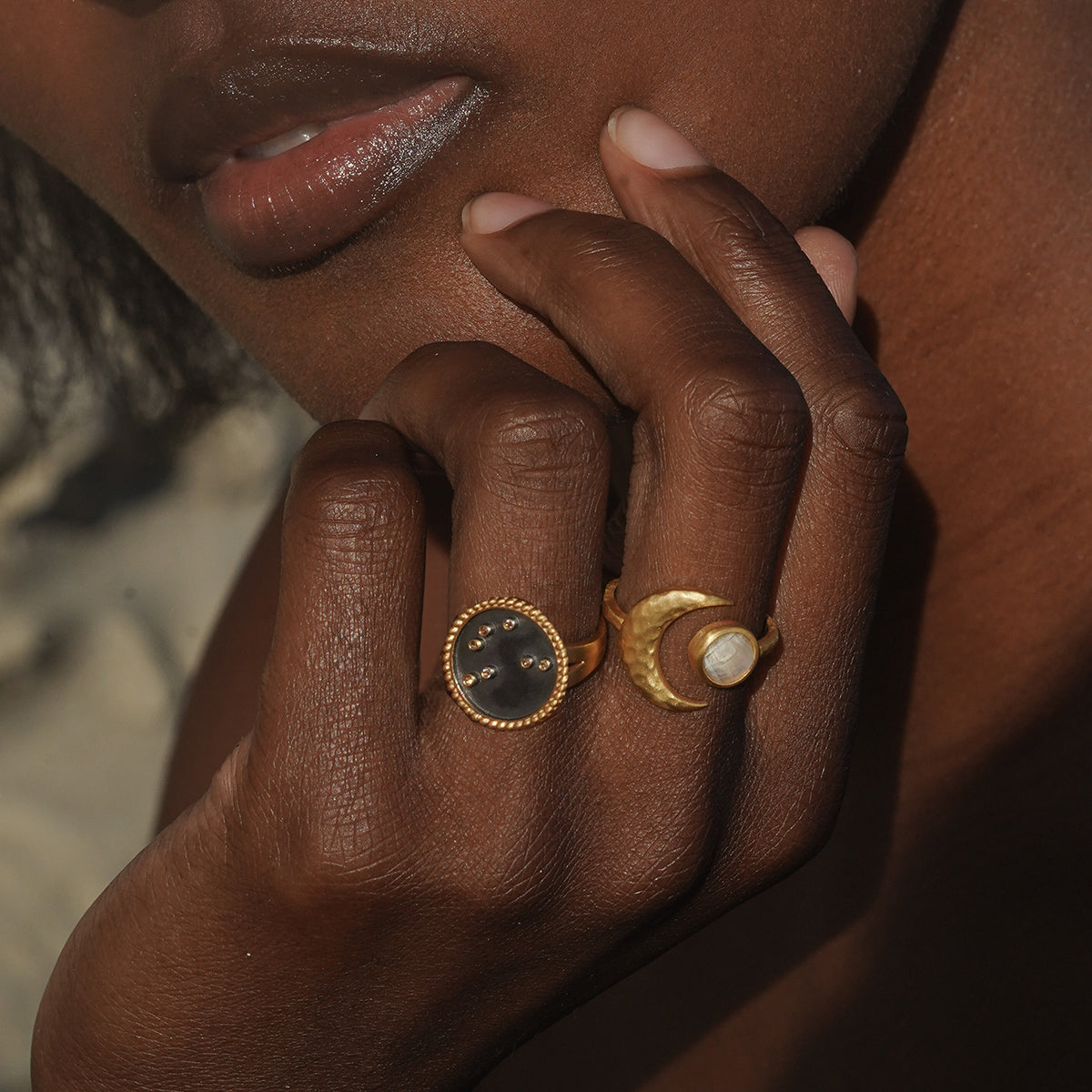 Shine in Sisterhood Constellation Ring