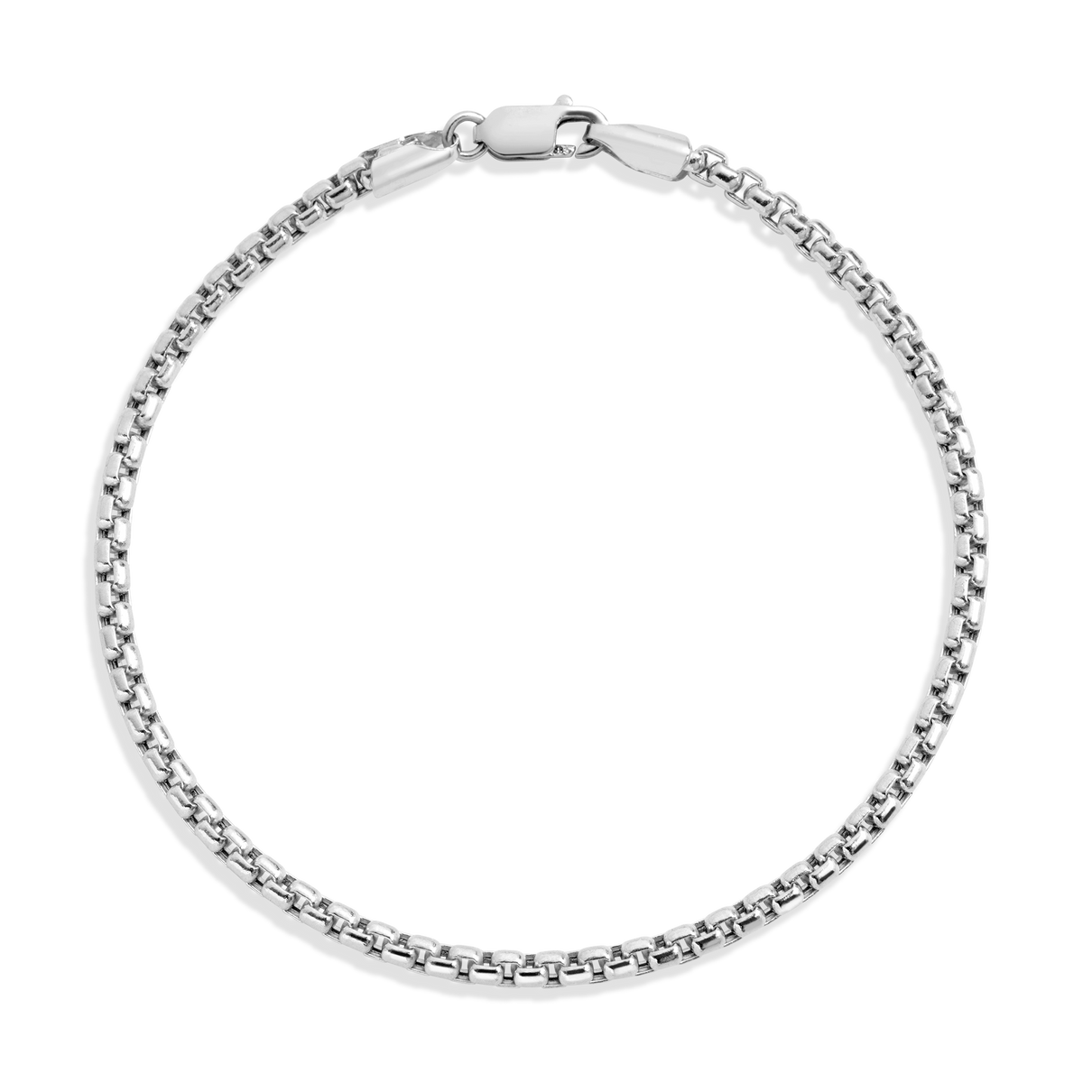 Round Box Chain Bracelet