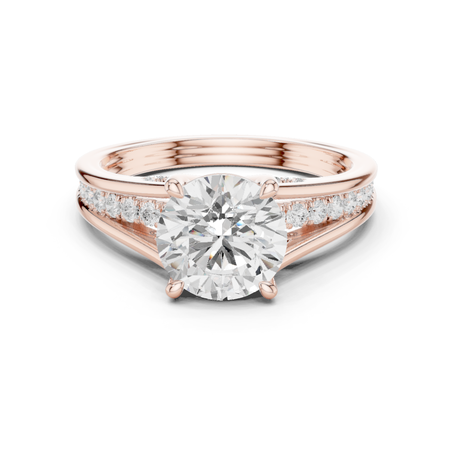 2.30Ct Asscher-Cut Lab-grown Diamond Vintage Ring in 10K White Gold