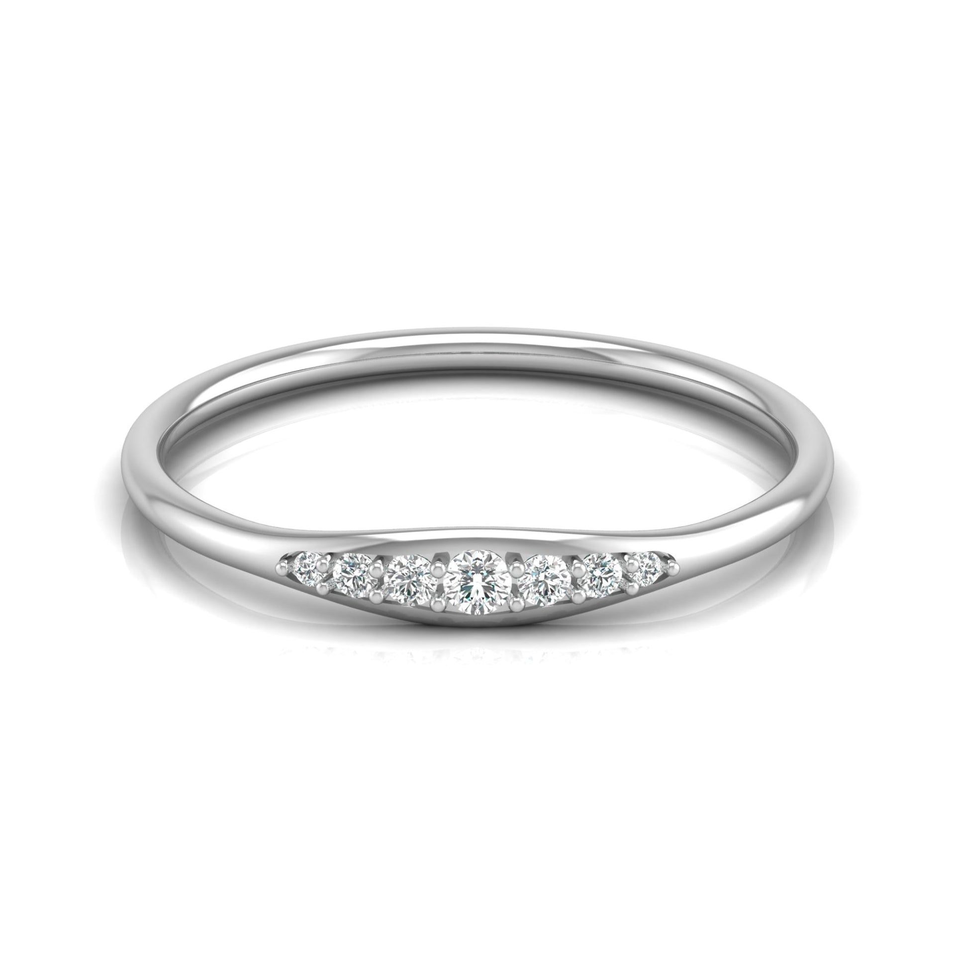 Lab-grown Diamond Eternity Ring in 10K White Gold