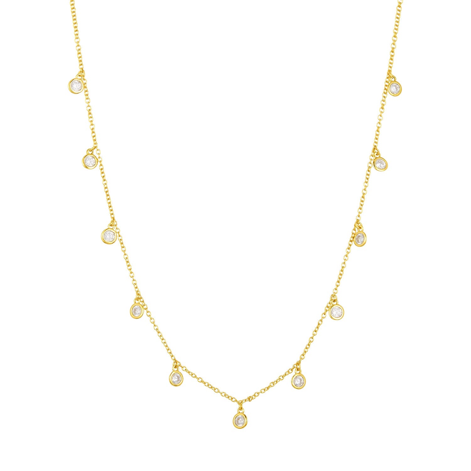 Sabrina Shaker Necklace Gold