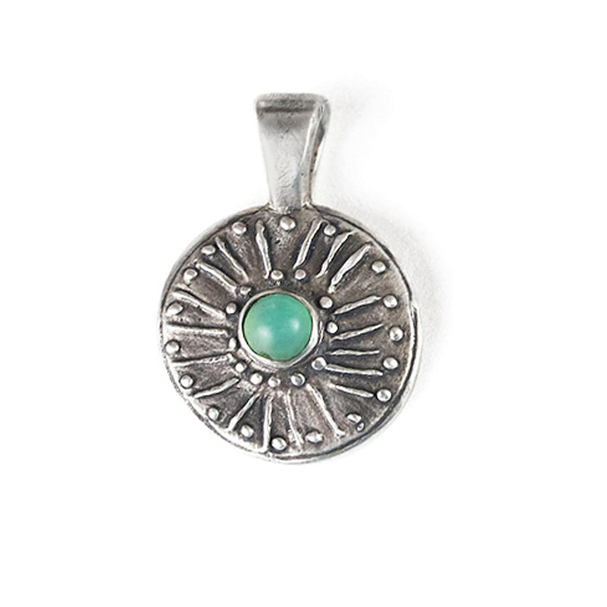 The Shield Pendant in silver