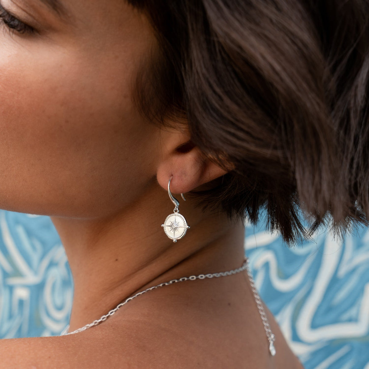 True North Talisman Drop Earrings