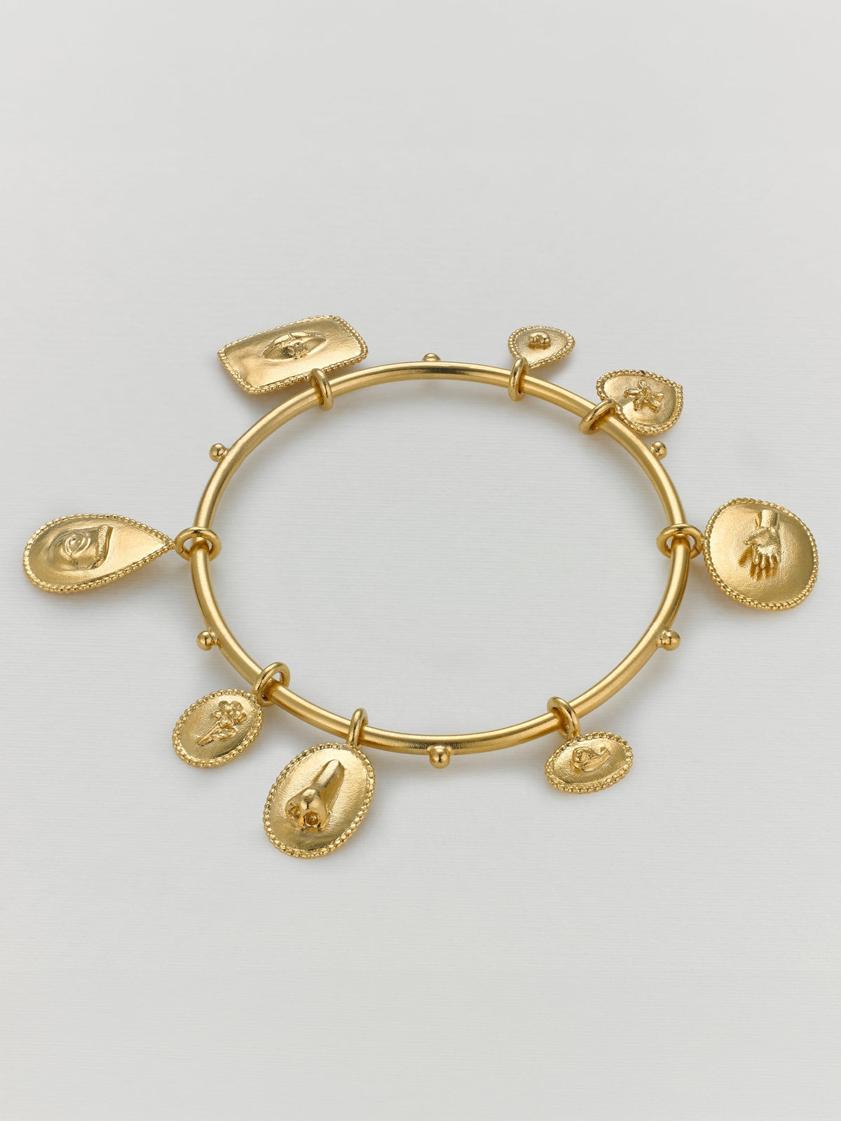 Sensory Devotion Large Charm Bangle