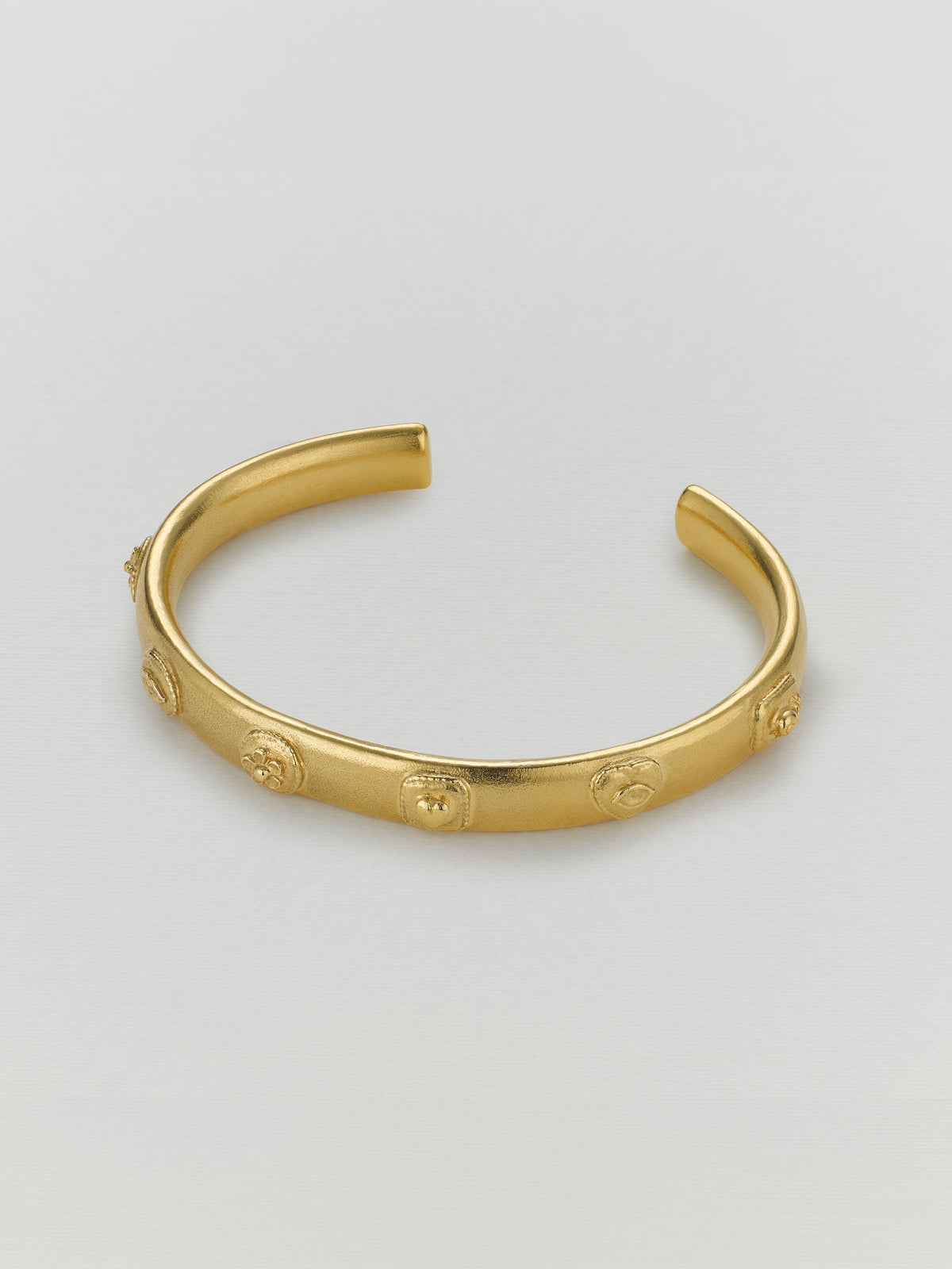 Gratitude for Nature Open Cuff Bangle