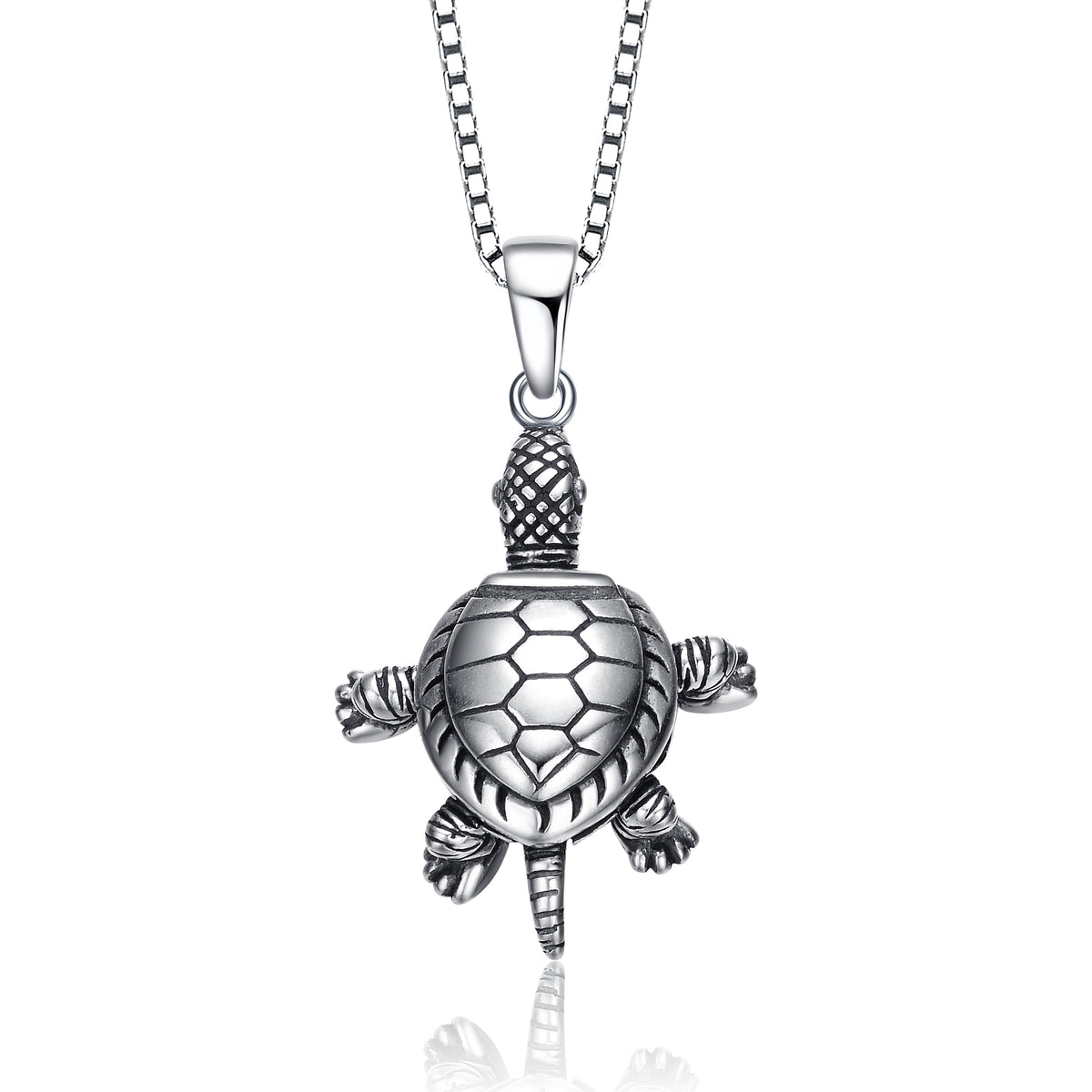 Lisette Turtle Pendant Necklace