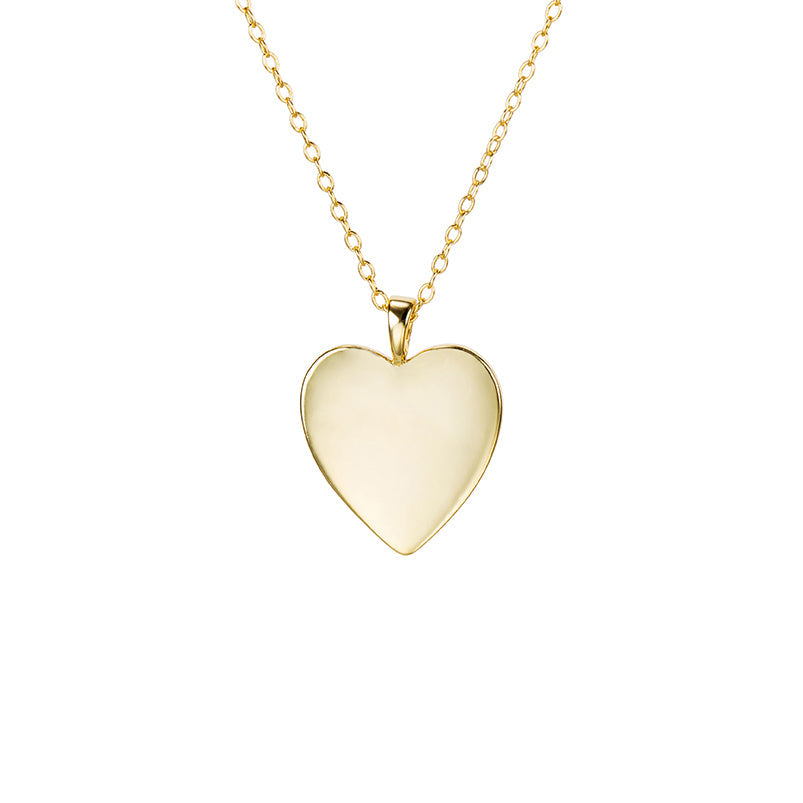 Sweetheart Pendant Necklace Gold