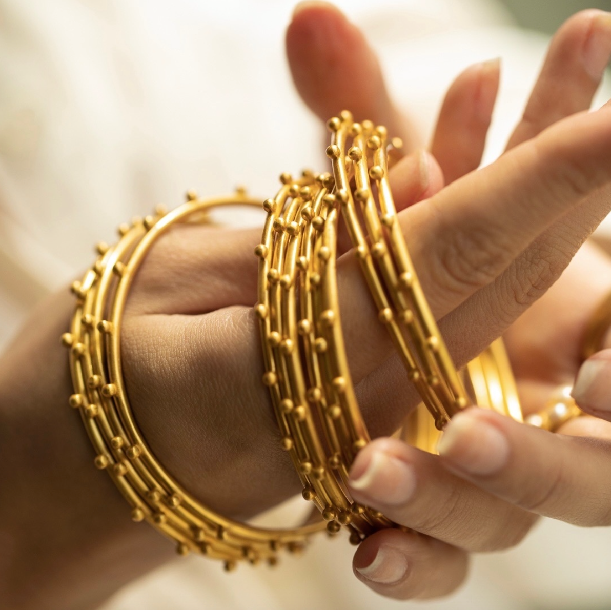 Amazonia Organica Gold Bangle