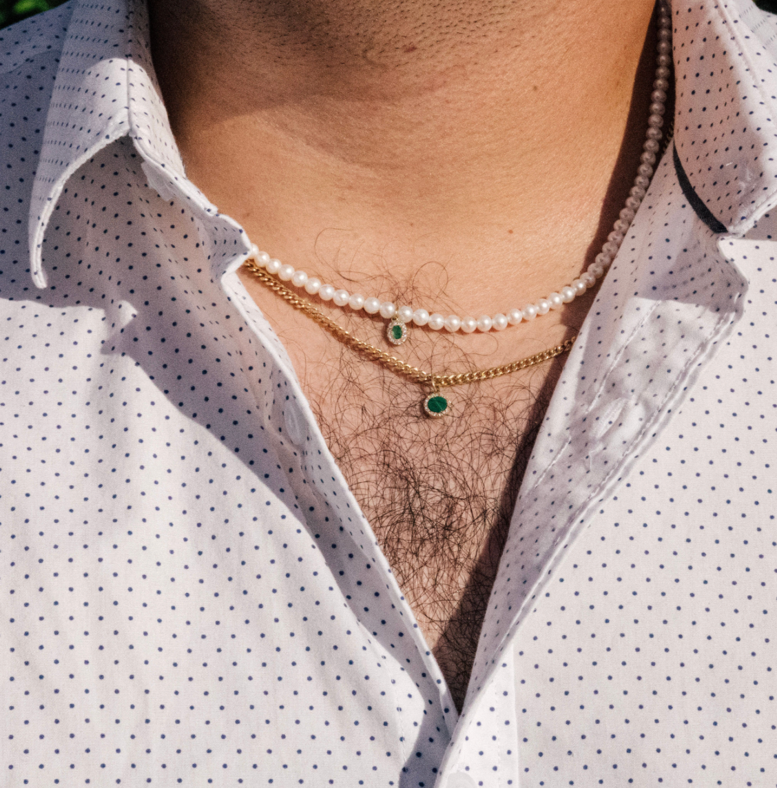 Gold Mini Cuban Chain Necklace