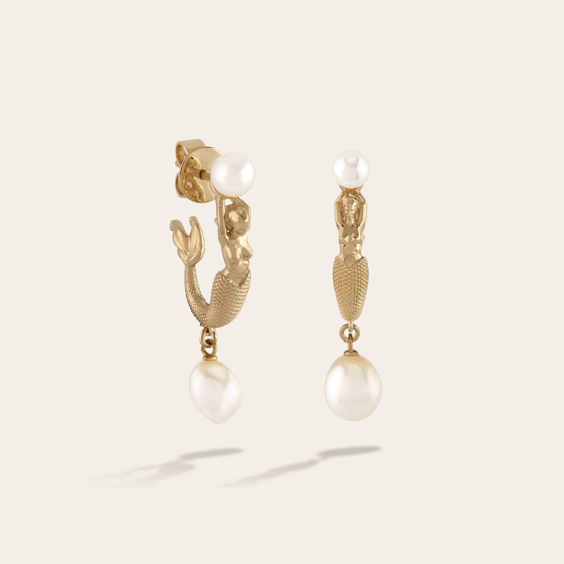 Sea Siren Pearl Earrings