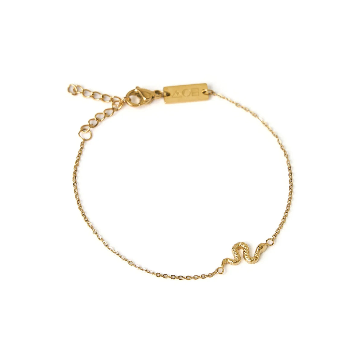 Serpent Gold Bracelet