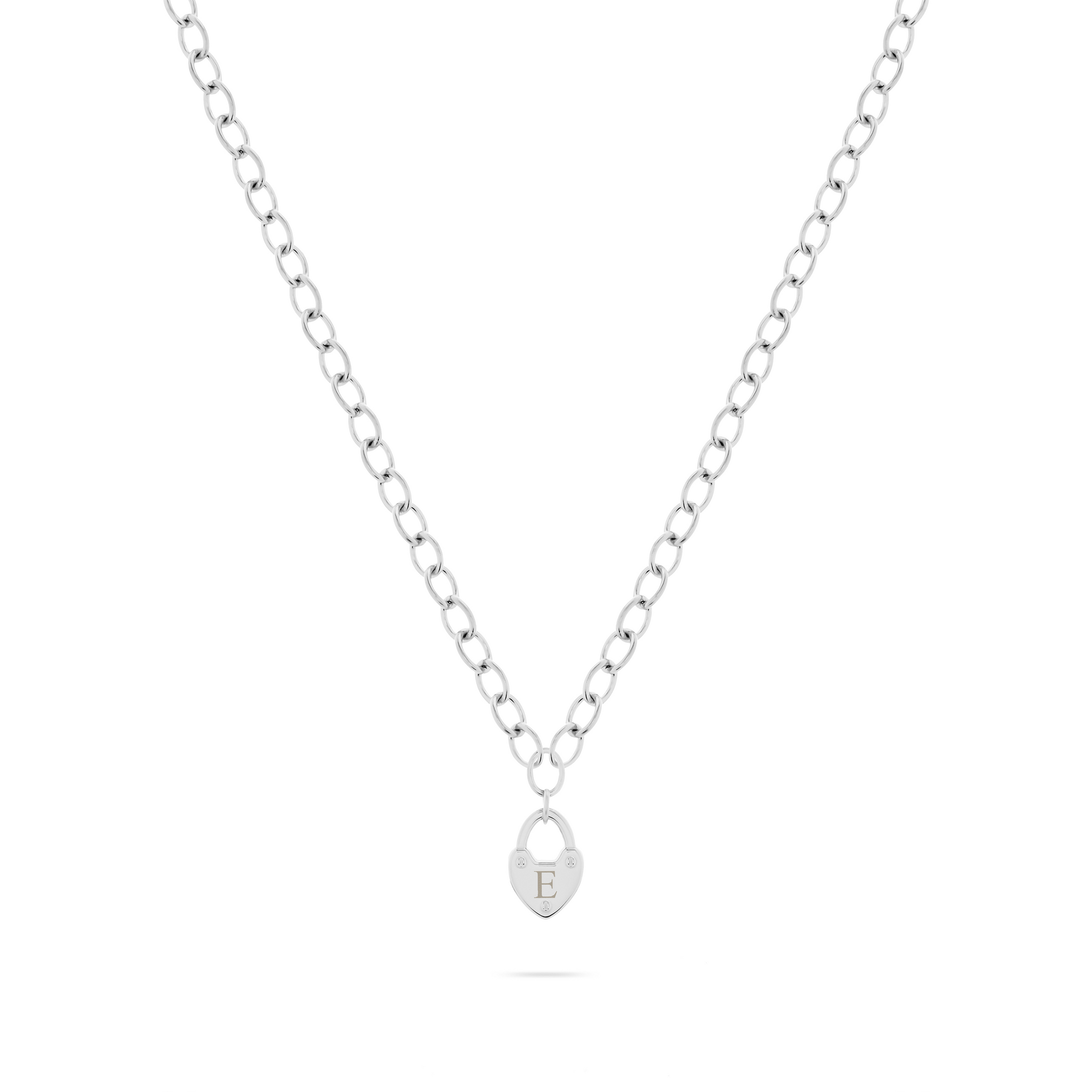 Love Locks Necklace (Silver)