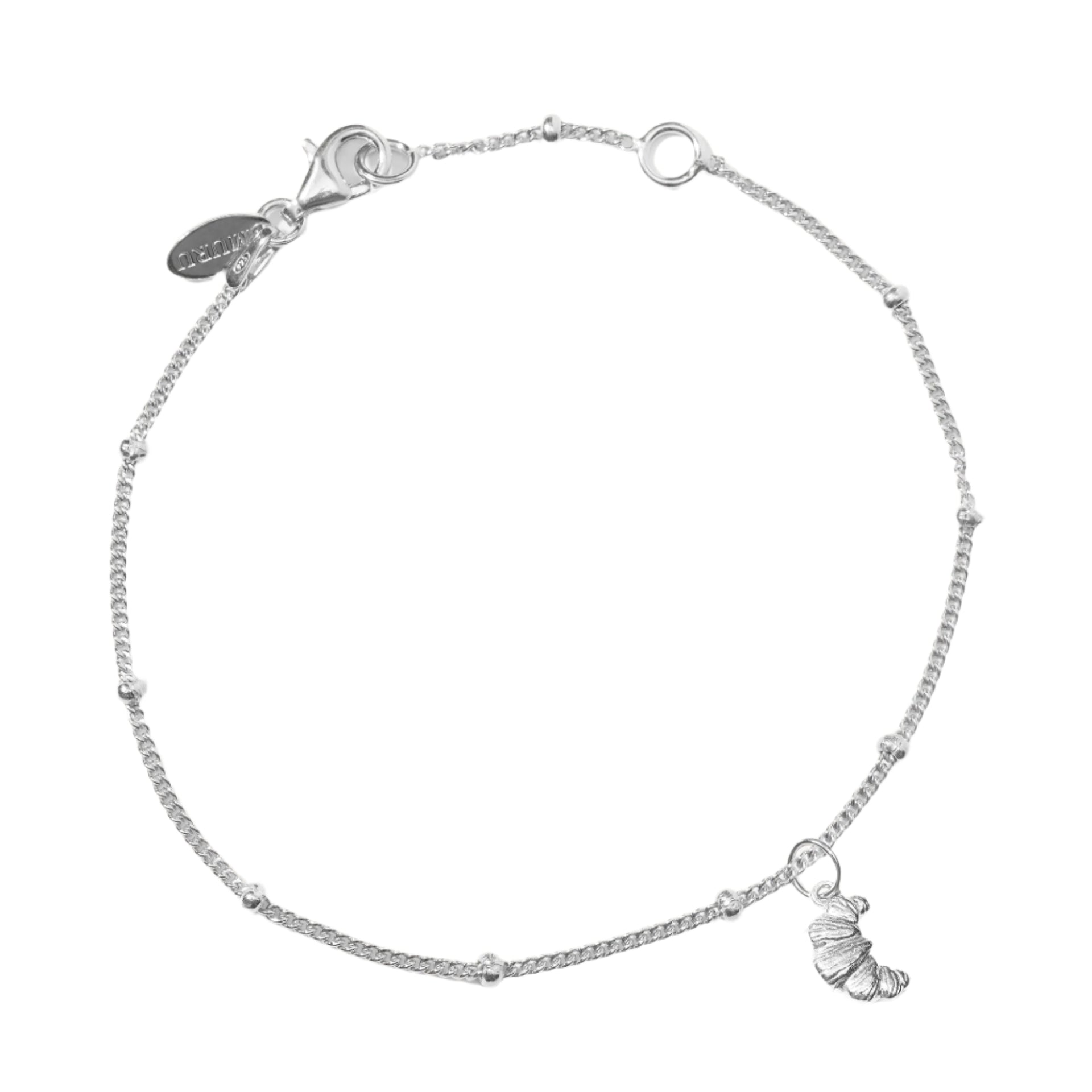 Croissant Bracelet Silver