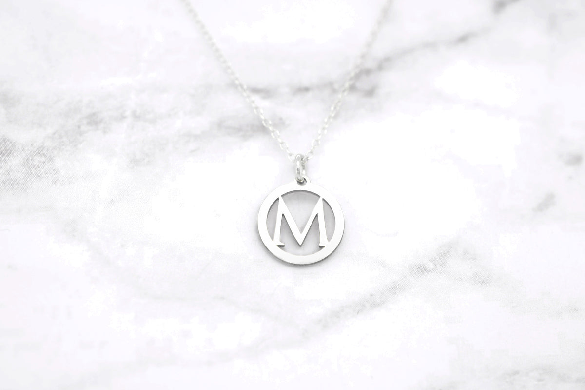 Dainty Initial Necklace