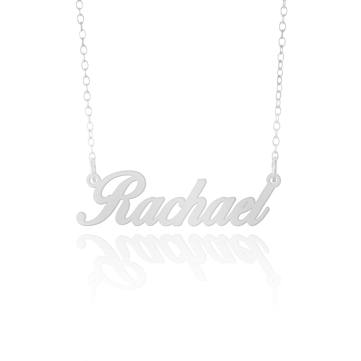 Custom Silver Name Necklace