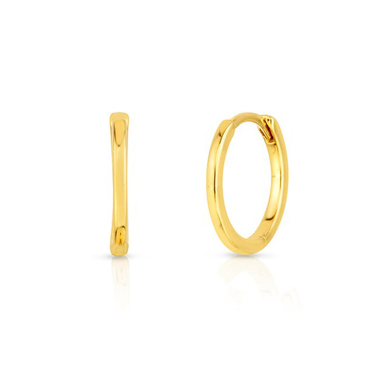 Simple Huggie Earrings
