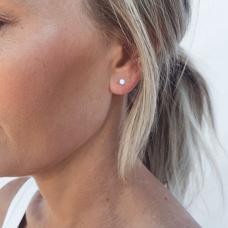 Small Circle Earrings