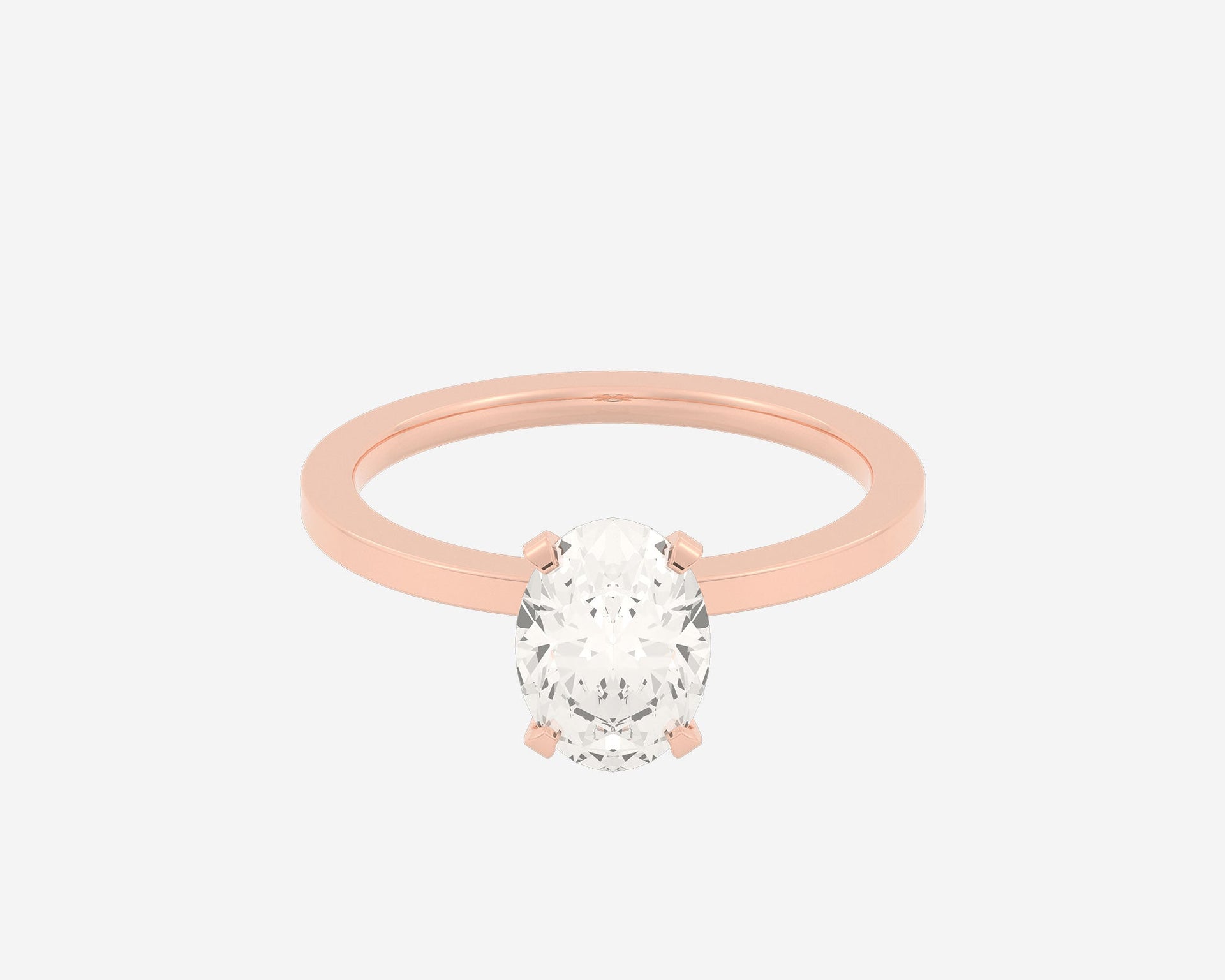 The Square Solitaire — Oval