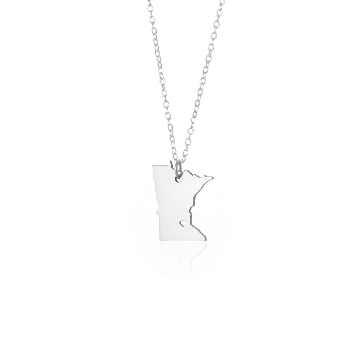 Minnesota Necklace - A Sterling Silver Necklace