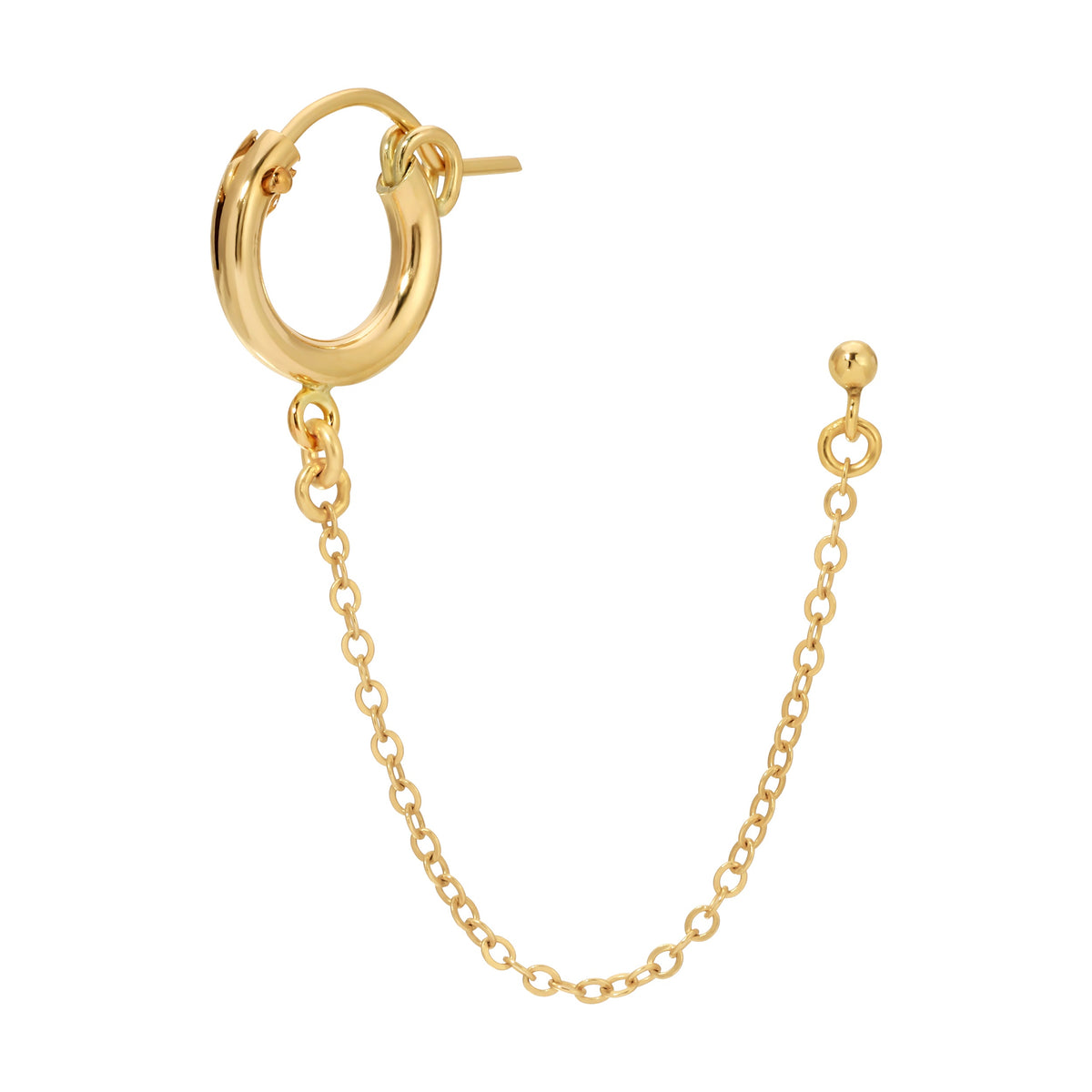 Single Hoop Ear Chain