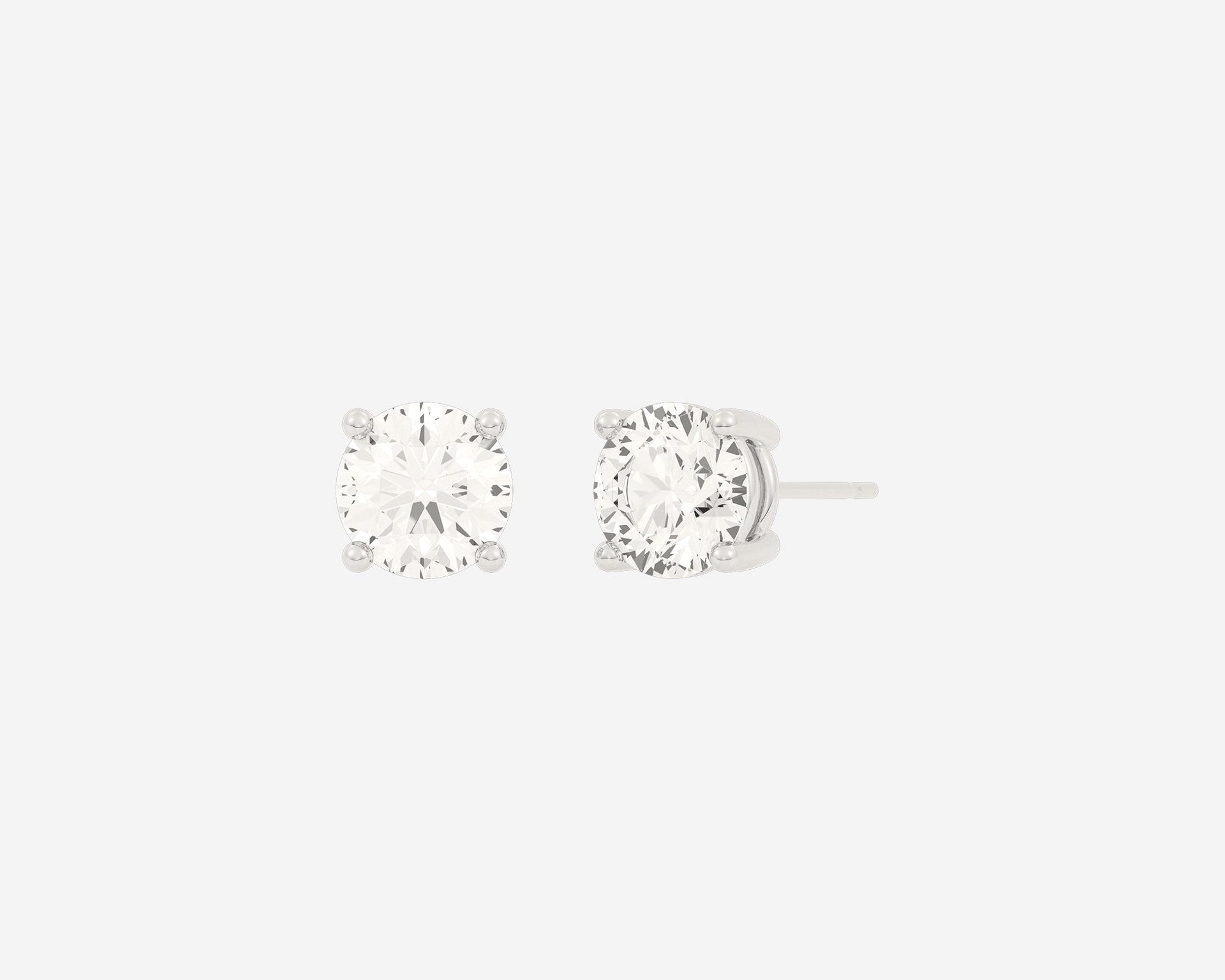 The Round Diamond Studs