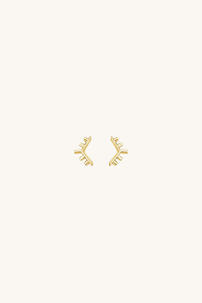 Sunrise Earrings - Gold
