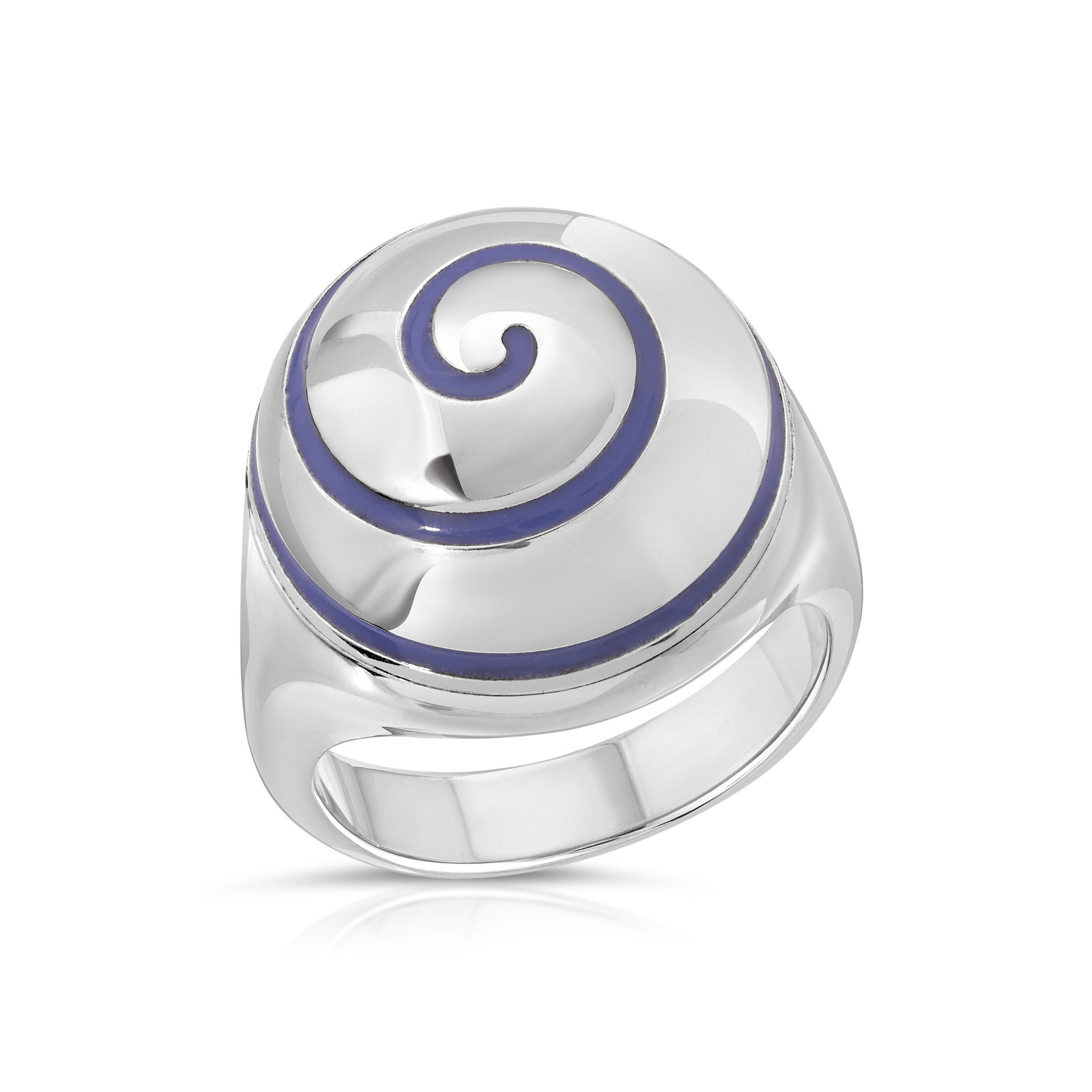 Swirl Pillbox Ring