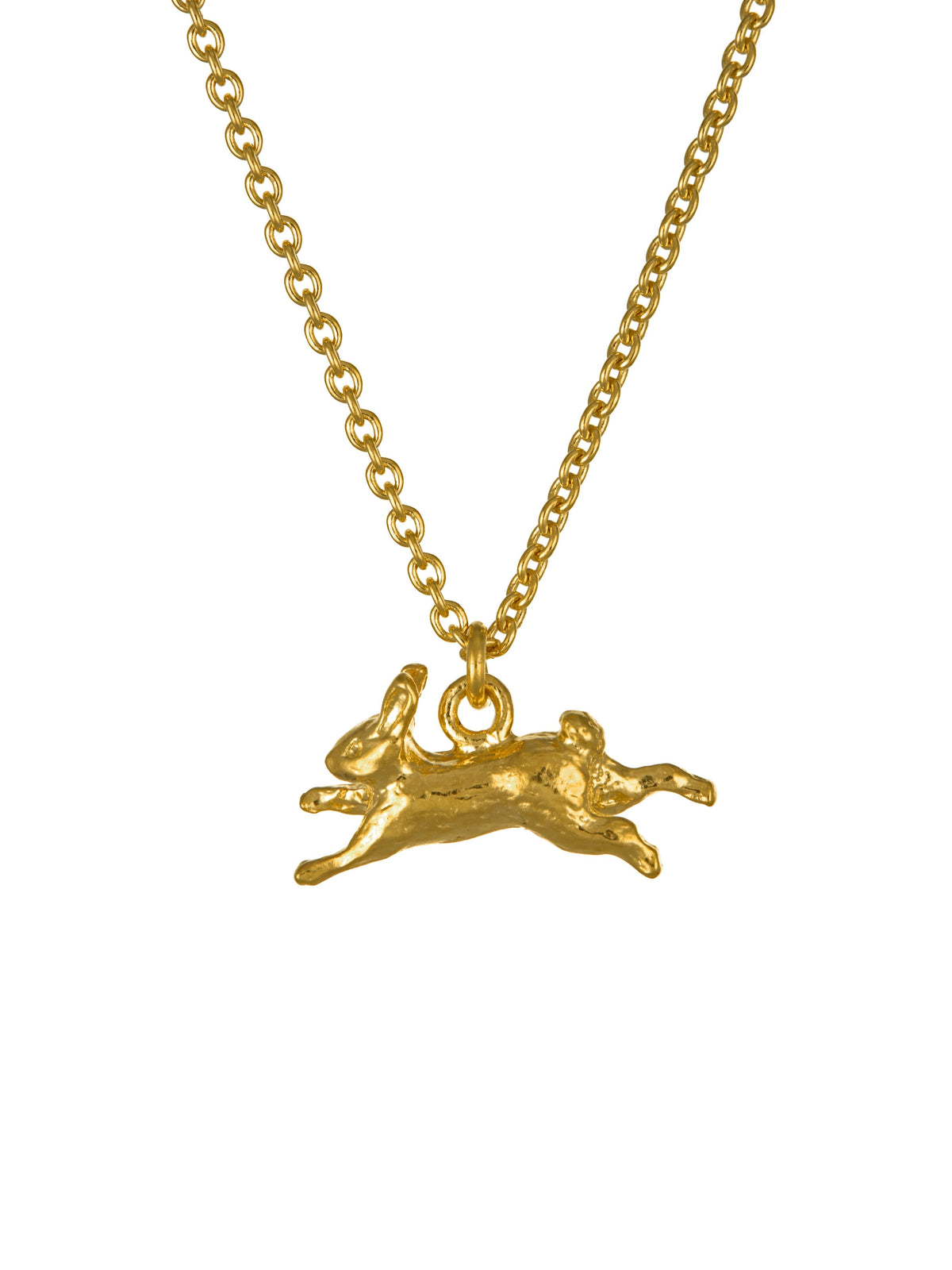 Leaping Rabbit Necklace