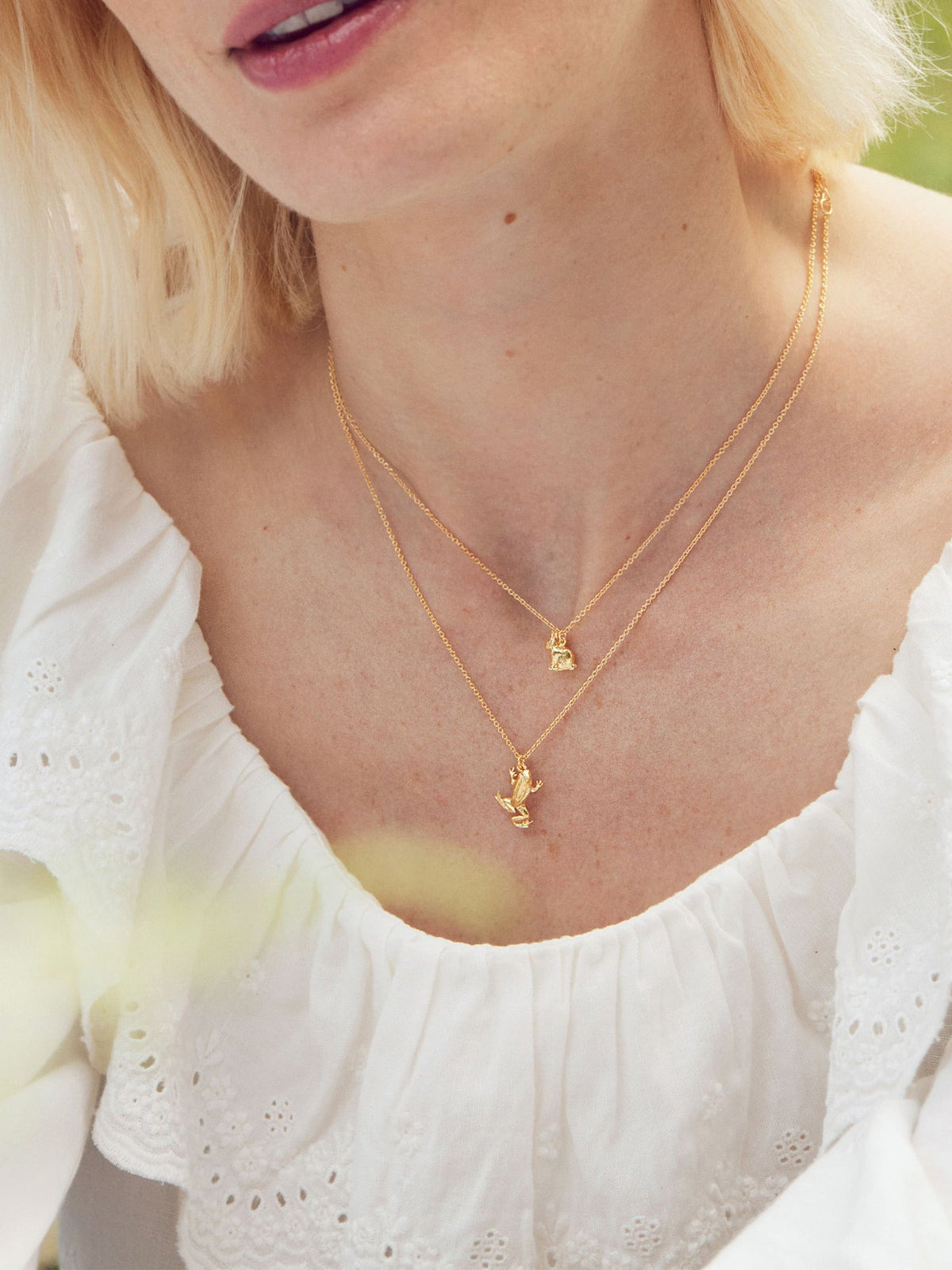 Sitting Bunny Necklace