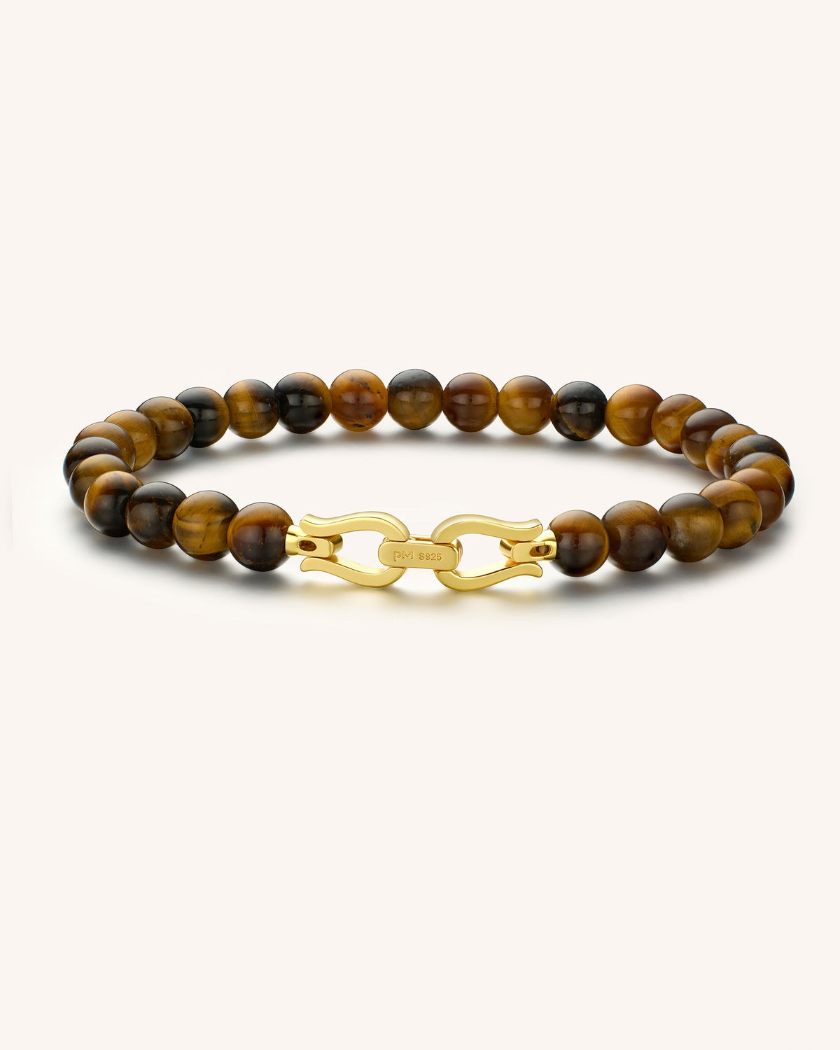 Signature Beaded Bracelet Tiger's Eye