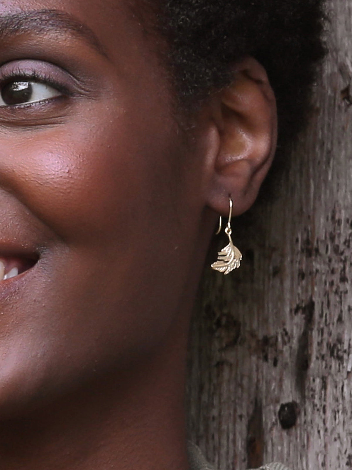 Little Feather Hook Earrings