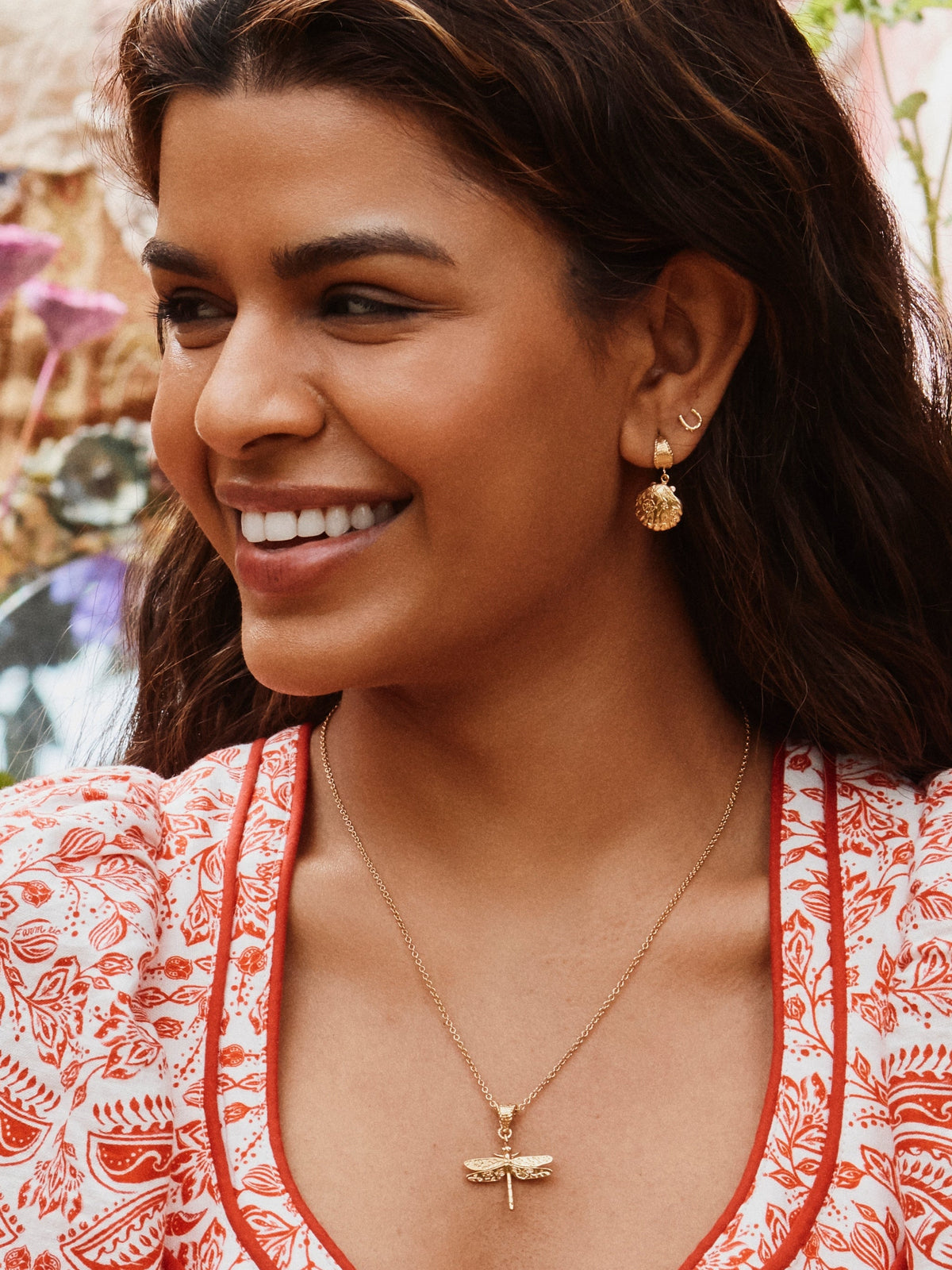 Teeny Tiny Horseshoe Single Stud Earring