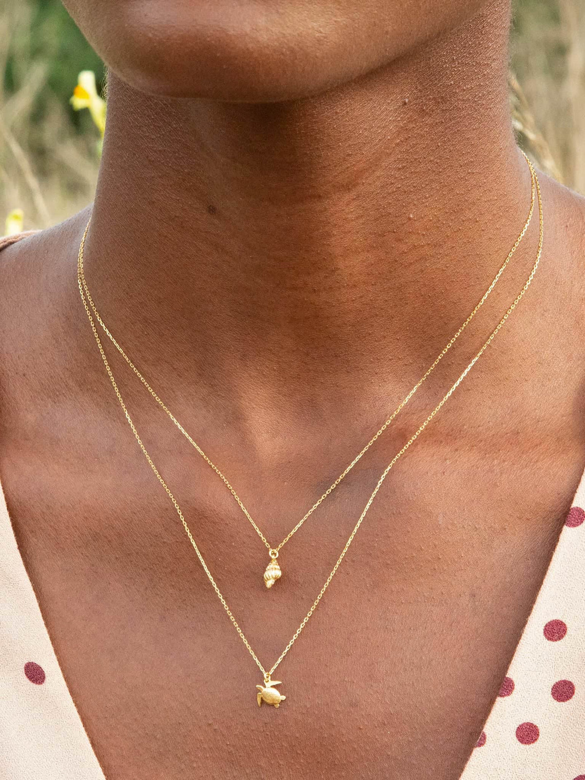 Teeny Tiny Shell Necklace
