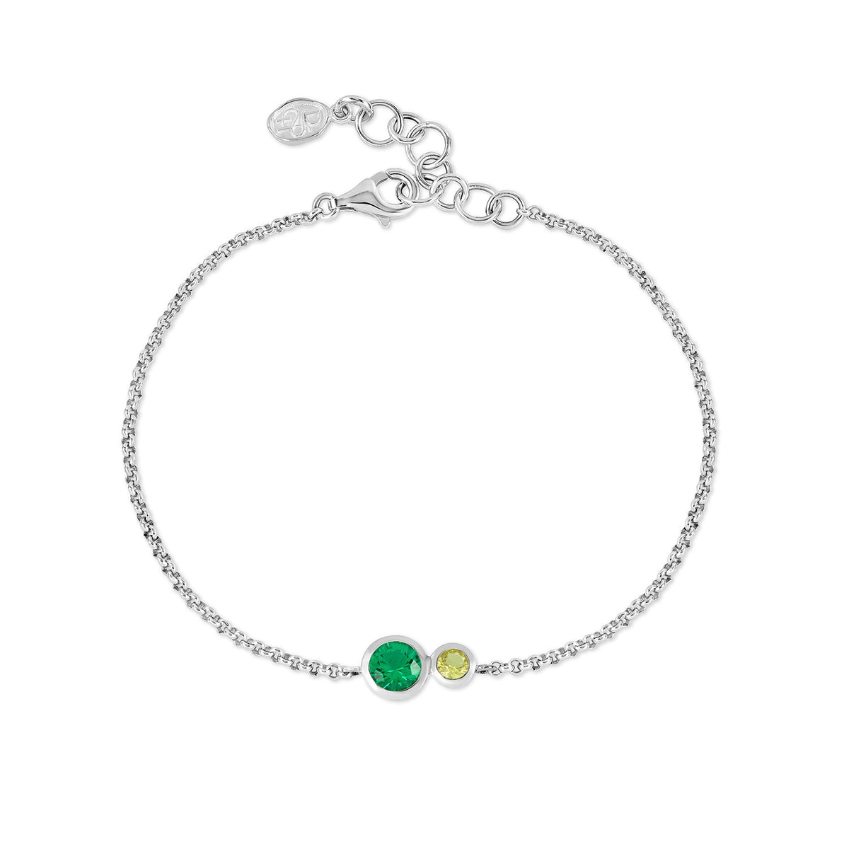 Greens' Tutti Frutti Duo Chain Bracelet
