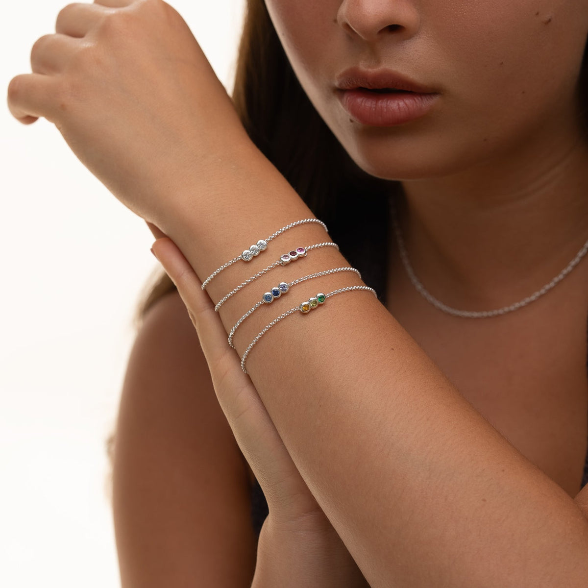 Greens' Tutti Frutti Chain Bracelet