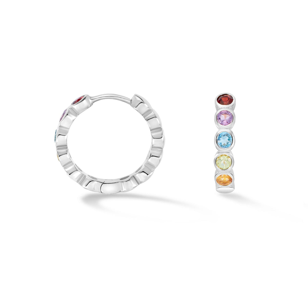 Tutti Frutti Huggie Hoops