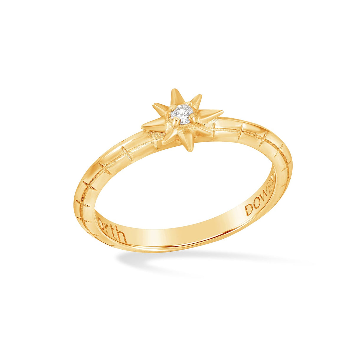 14k Diamond True North Twinkle™ Ring