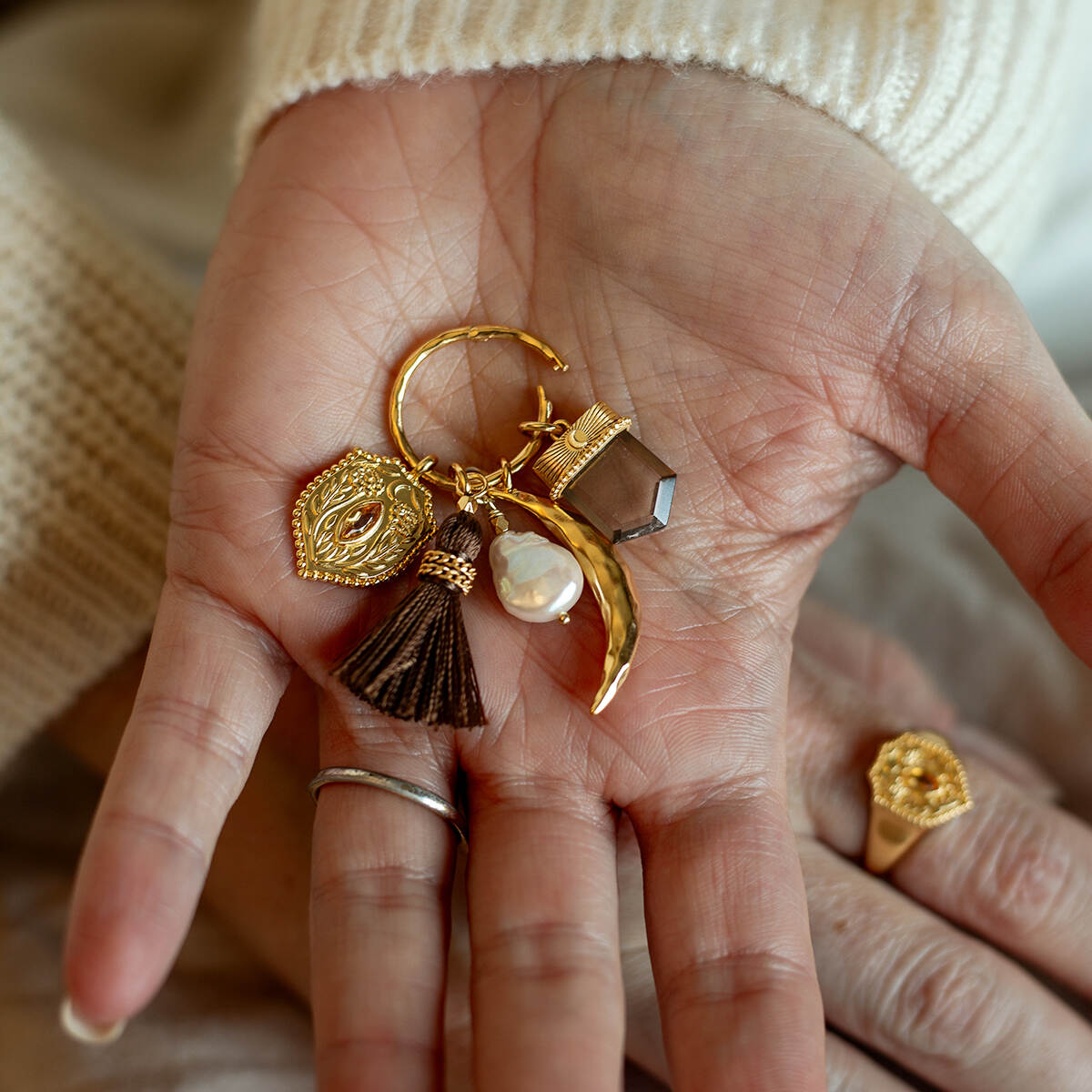 Taryn Truly Honor Your Growth Moon Charm
