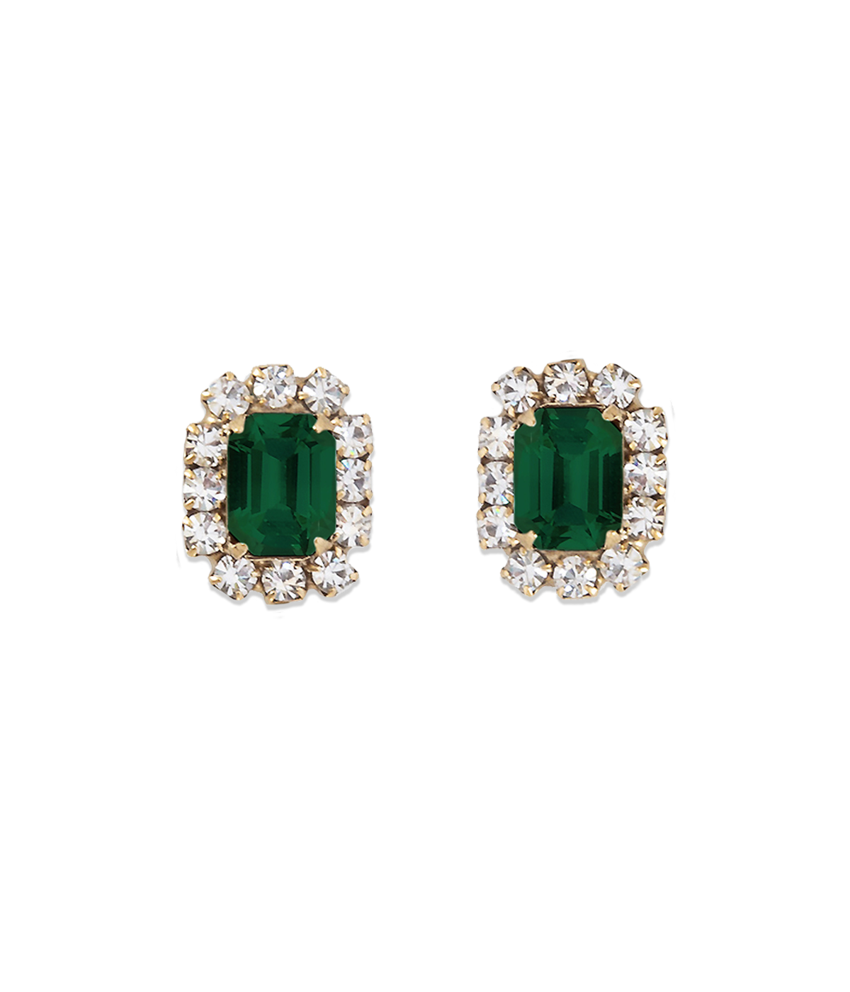 Tati Studs in Emerald