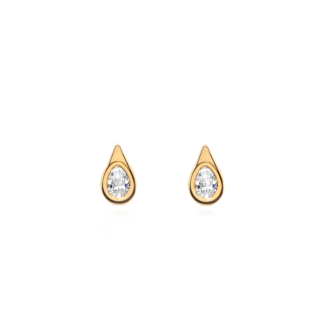 Diamond "Tassel" Studs