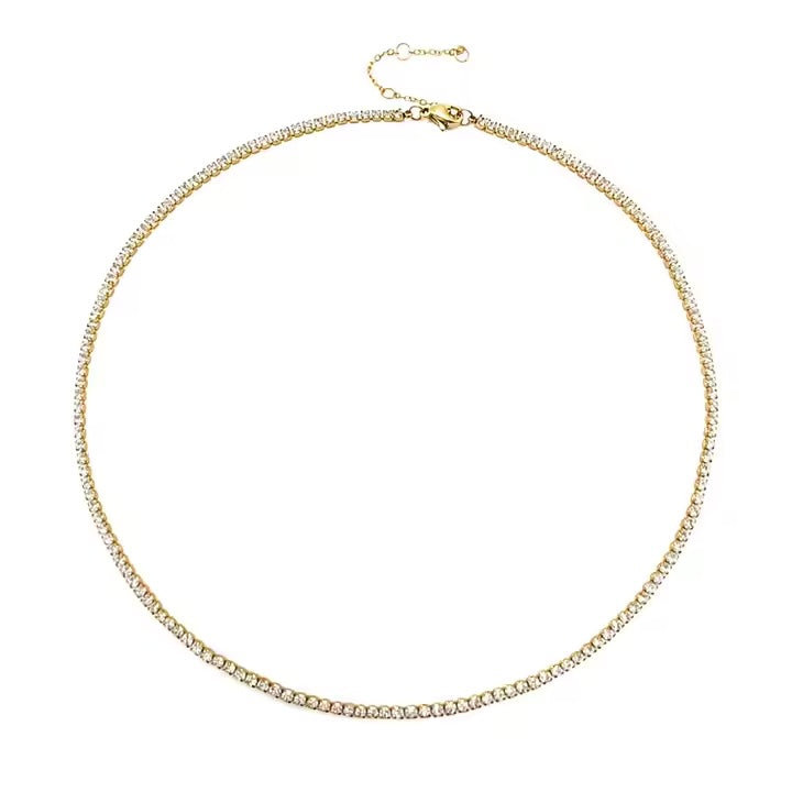 Alexia Tennis Necklace