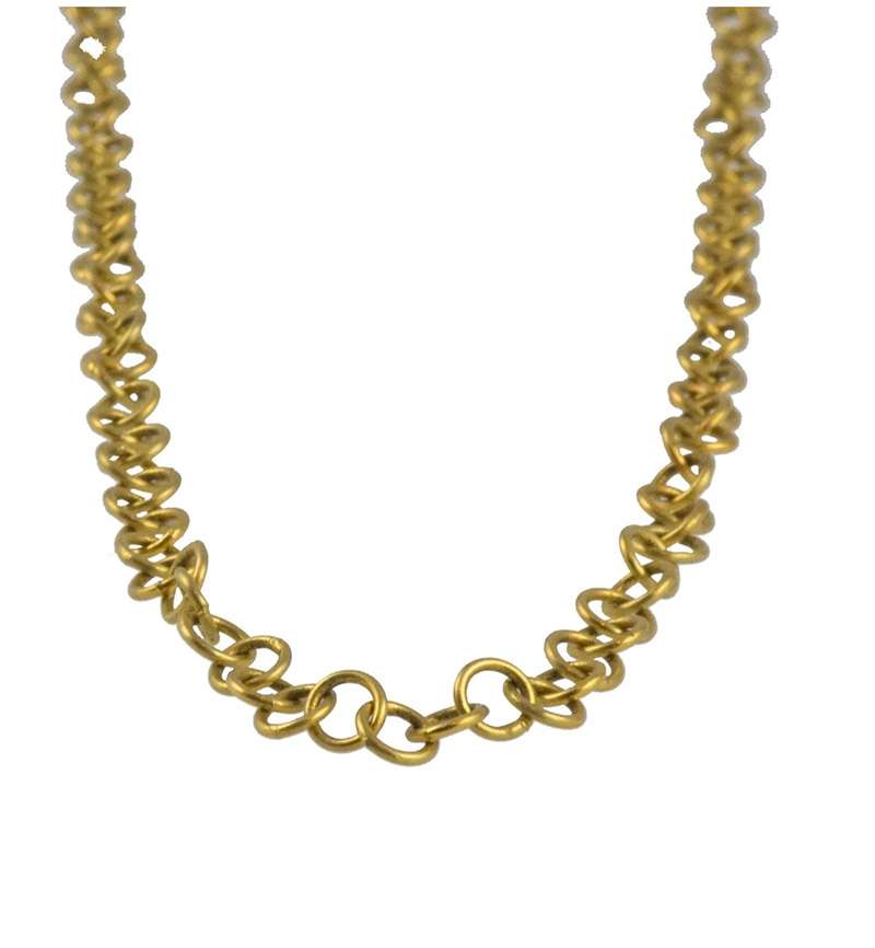 The Queenie Handmade Ethical Gold Chain