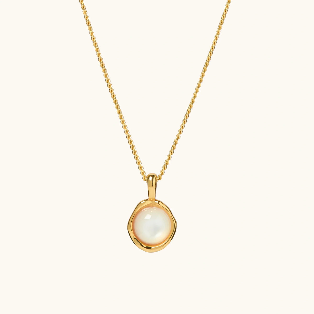 Tiny Pearl Necklace For Wellbeing