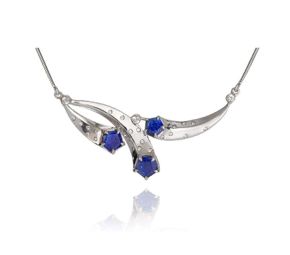 Triple Ice Meteor Necklace