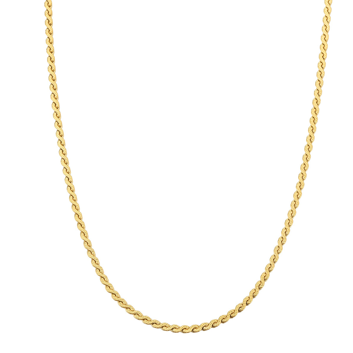 Twist Link Chain Statement Waterproof